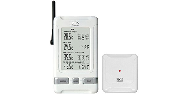 Thermor Bios Indoor Outdoor Wireless Thermometer