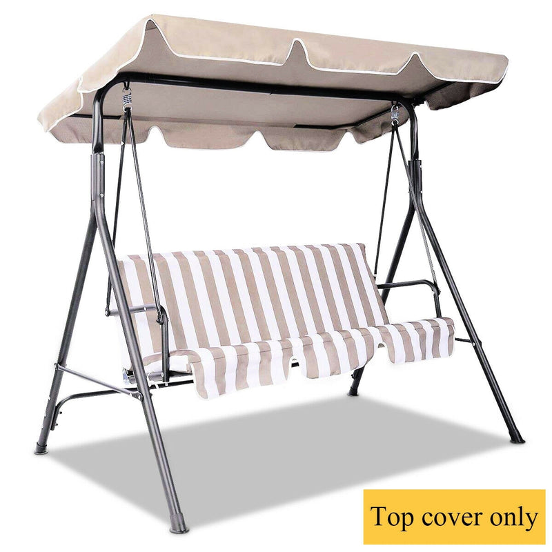 Swing Top Canopy Replacement Cover-Beige