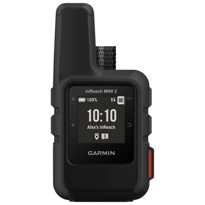 *Garmin inReach Mini 2, Lightweight and Compact Satellite Handheld Communicator for Hiking