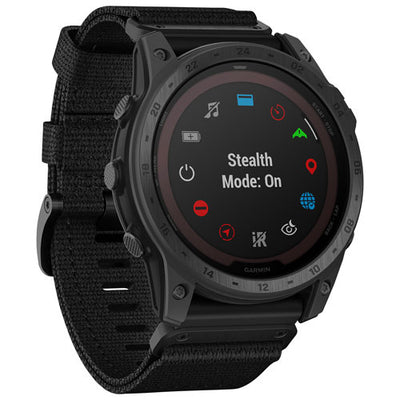 *Gamin -Tactix 7, Standard Edition, Ruggedly Built Premium Tactical GPS SmartWatch with Silicone Band