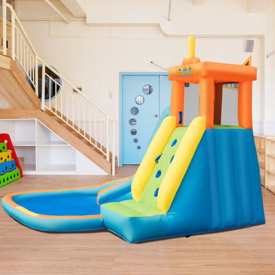 Inflatable Water Slide Bounce House Without Blower