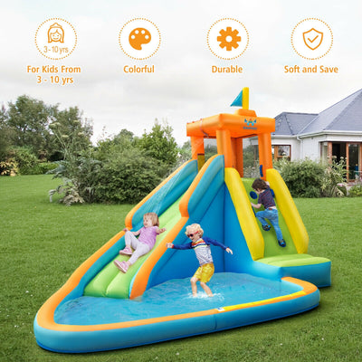 Inflatable Water Slide Bounce House Without Blower