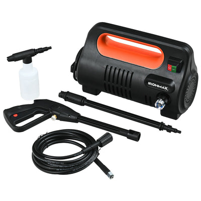 1800 PSI Portable Electric High Pressure Washer 1.96 GPM 1800 W-Orange