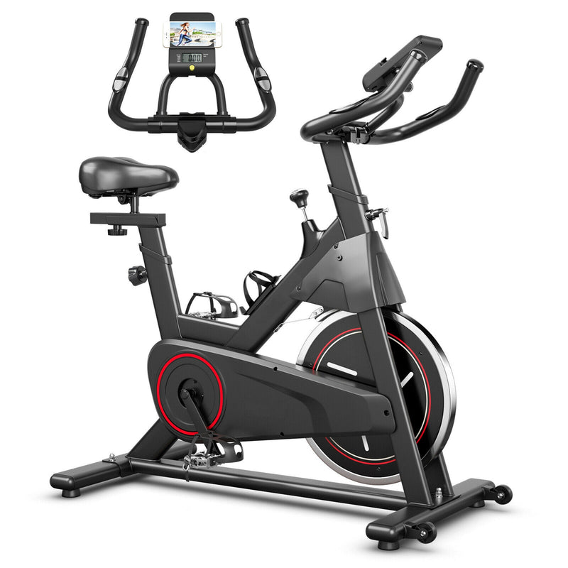 Stationary Exercise Bike with Adjustable Fitness Saddle