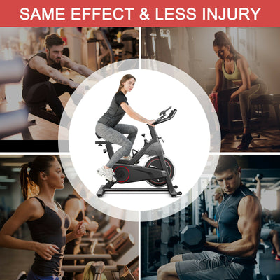 Stationary Exercise Bike with Adjustable Fitness Saddle