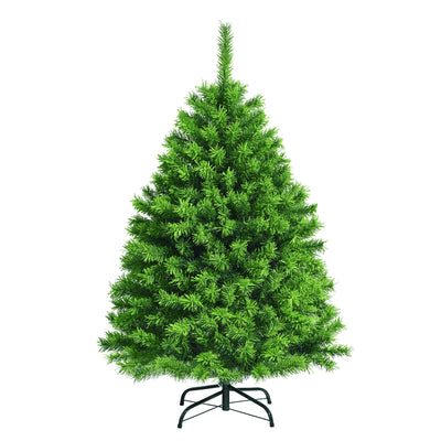 Snow Flocked Artificial Christmas Tree with Metal Stand-4.5'