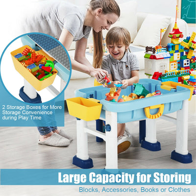 6-in-1 Kids Activity Table Set with Chair