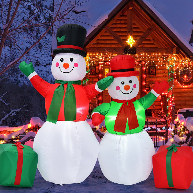 6 Feet Christmas Inflatable Snowmen Blow Up Christmas Decoration