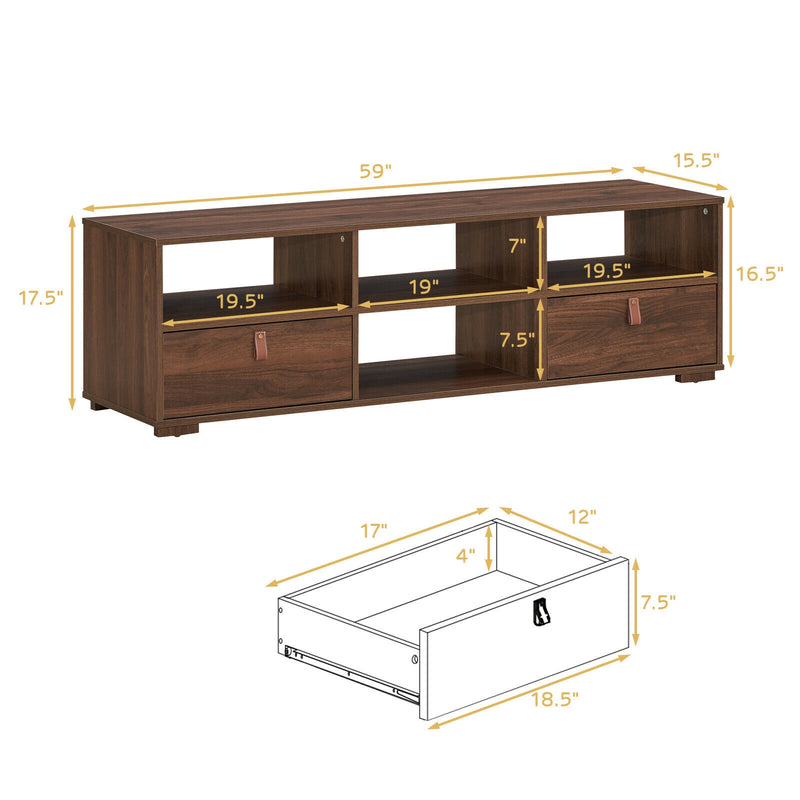 TV Stand Entertainment Media Center Console for TV&