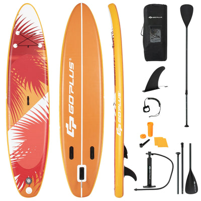 11 Feet Inflatable Stand Up board with Aluminum Paddle Pump