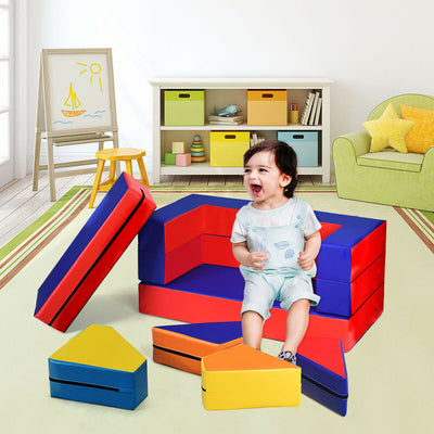 4-in-1 Crawl Climb Foam Shapes Toddler Kids Play Set