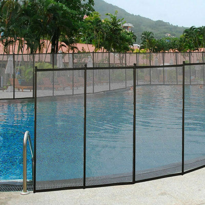 4 x 12 Feet In-ground Swimming Pool Safety Fence