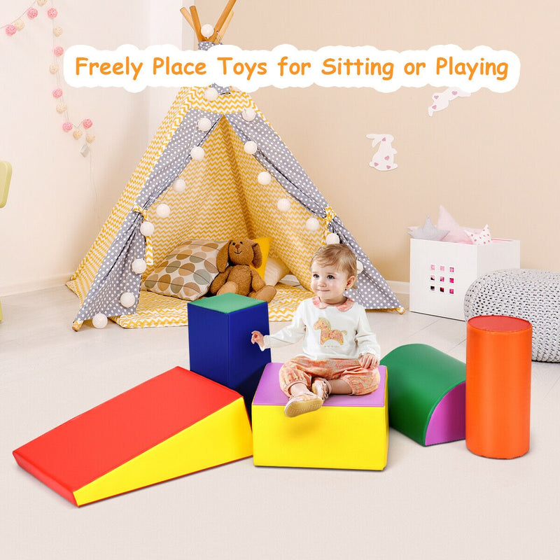 Crawl Climb Foam Shapes Playset Softzone Toy