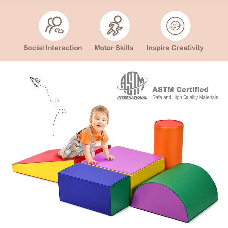 Crawl Climb Foam Shapes Playset Softzone Toy