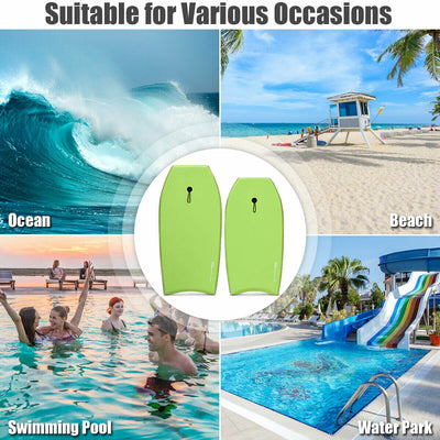 Super Surfing  Lightweight Bodyboard with Leash-M