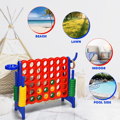 2.5 Feet 4-to-Score Giant Game Set-Blue