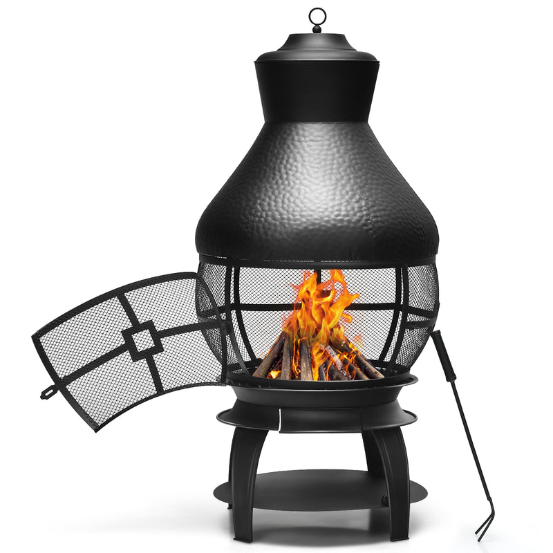 Patio Wood Burning Chimneys Fireplace