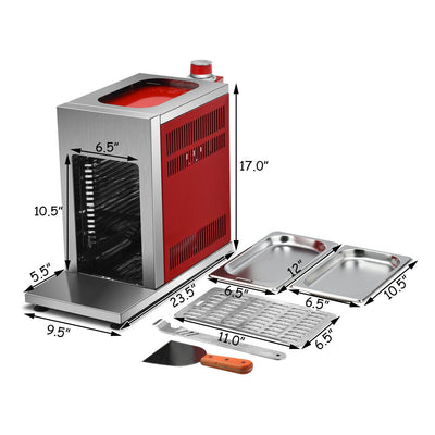 Propane Infrared Steak Grill BBQ Stainless Steel Single Burner