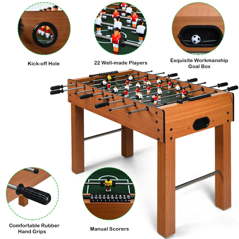 48 Inch Foosball Table Indoor Soccer Game