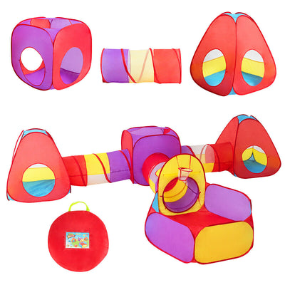 7 Pieces Kids Ball Pit Pop Up Play Tents