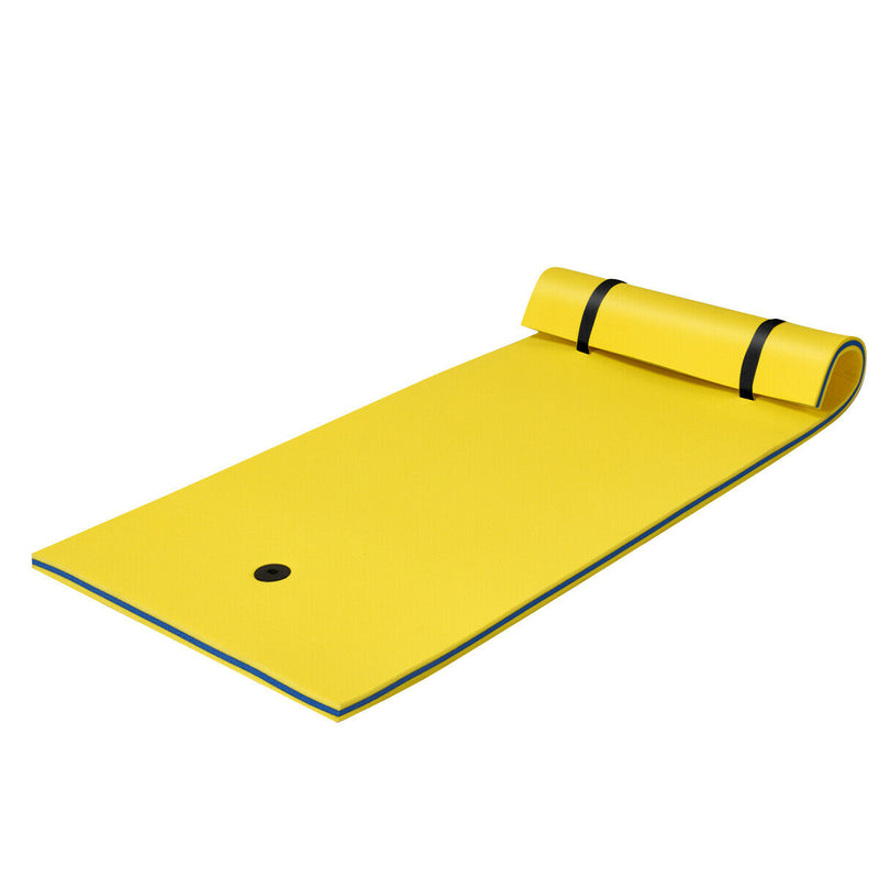 3-Layer Relaxing Tear-proof Water Mat-Yellow