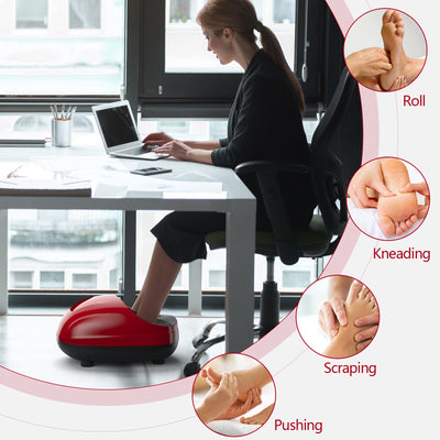 Foot Massager W/ Heat Rolling and Air Compression