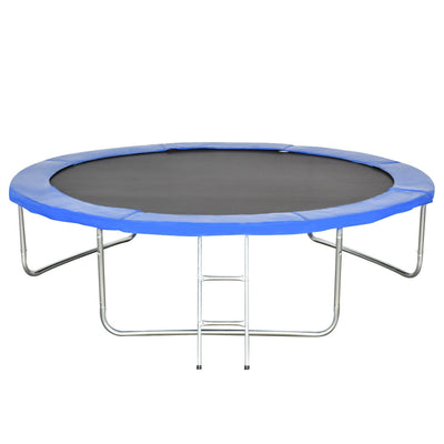 10 Feet Combo Bounce Jump Safety Trampoline with Spring Pad Ladder