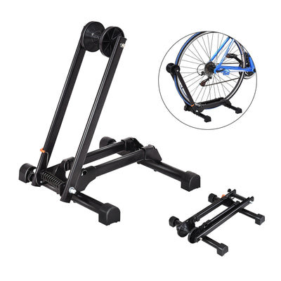 Bicycle Bike Floor Parking Storage Stand Display Rack