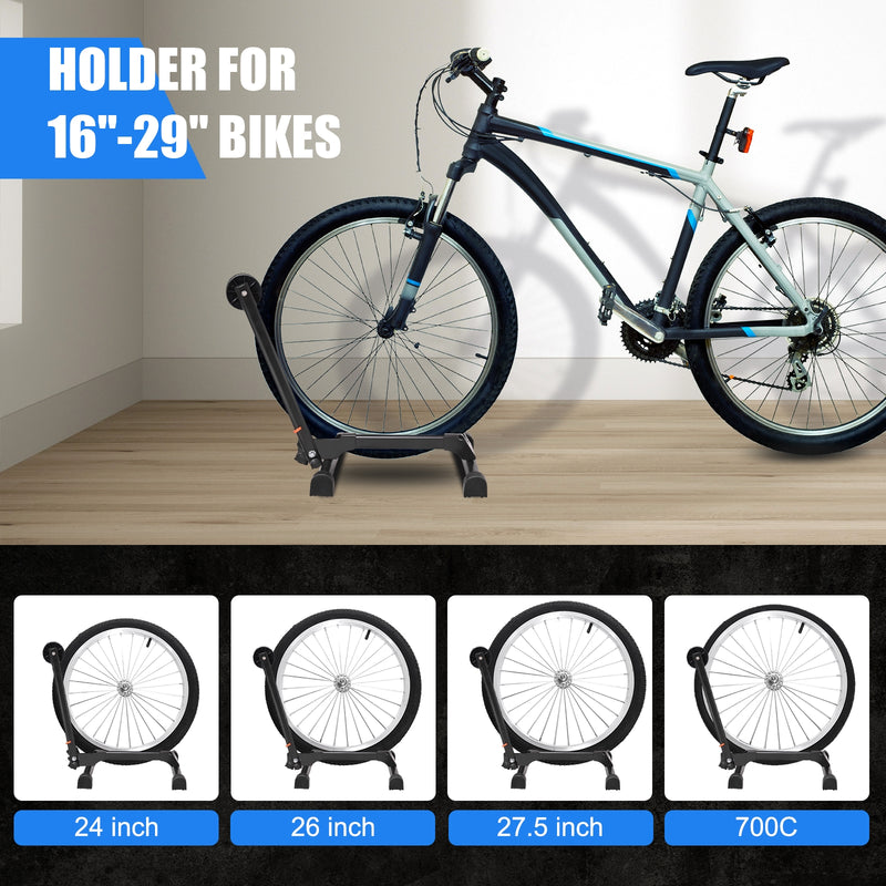 Bicycle Bike Floor Parking Storage Stand Display Rack