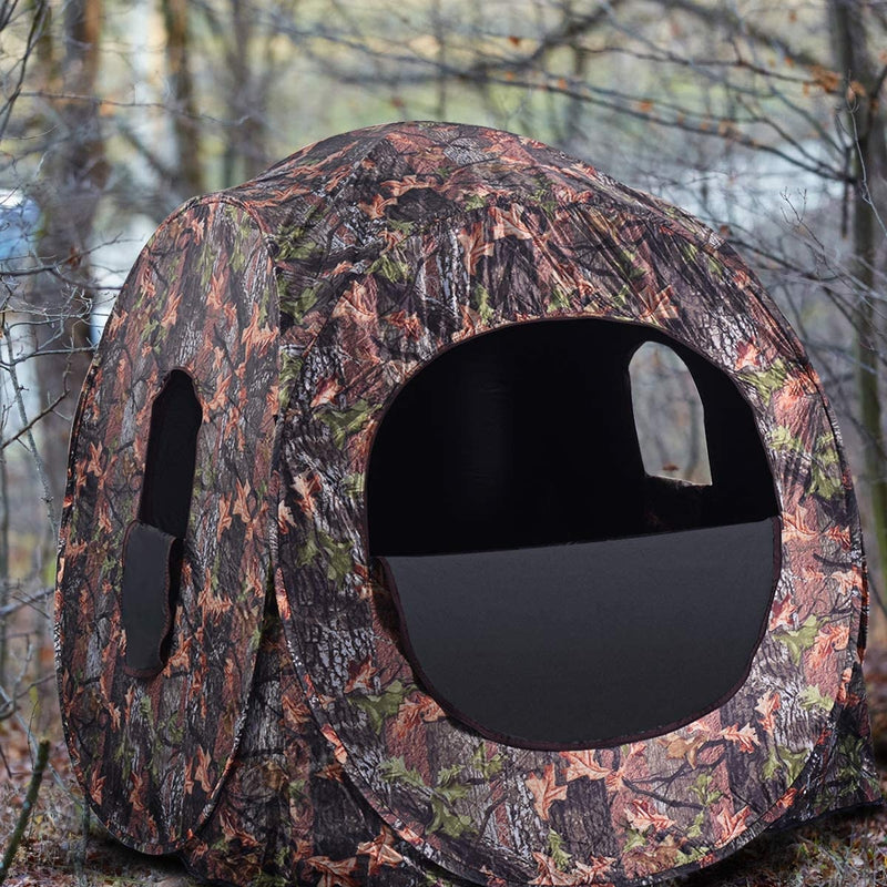 Portable Pop up Ground Camo Blind Hunting Enclosure