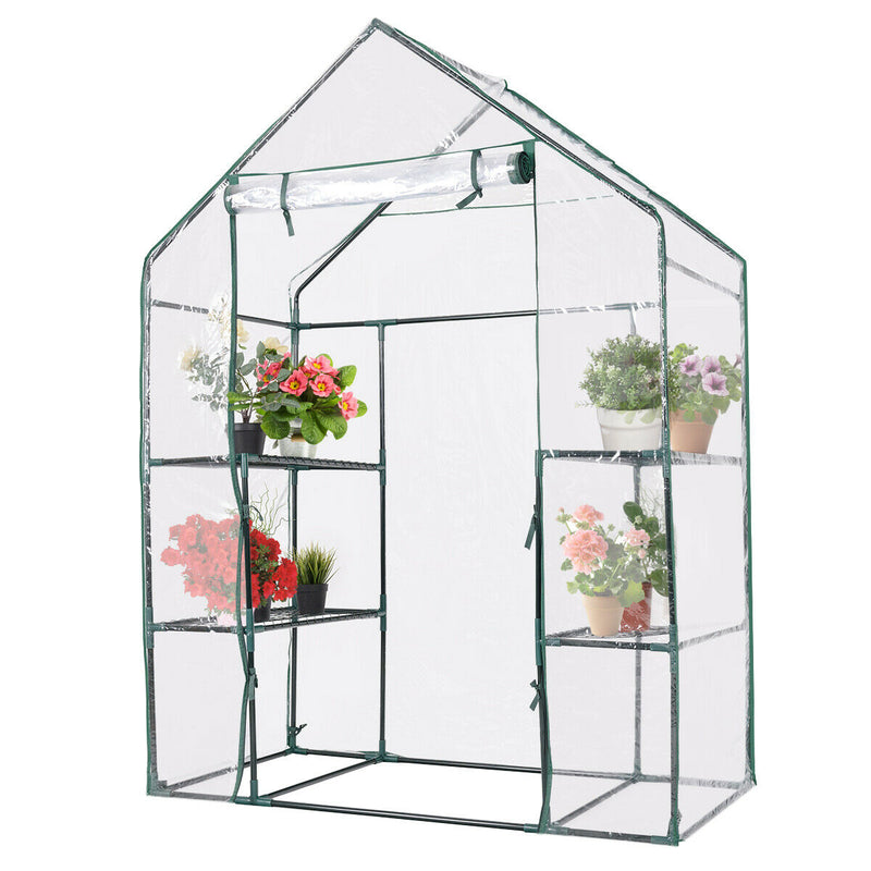 Portable Outdoor 4 Shelves Greenhouse