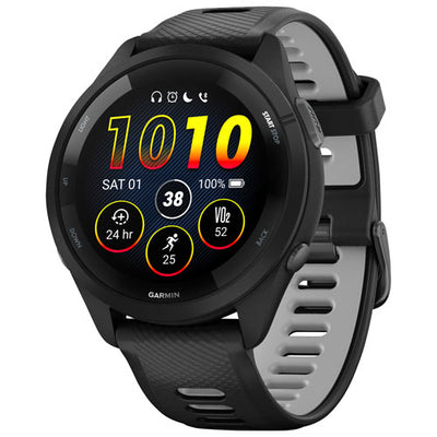 *Garmin Forerunner® 265 46mm Running Smartwatch, Colorful AMOLED Display, Training Metrics and Recovery Insights