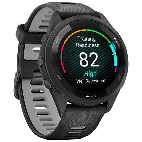 *Garmin Forerunner® 265 46mm Running Smartwatch, Colorful AMOLED Display, Training Metrics and Recovery Insights