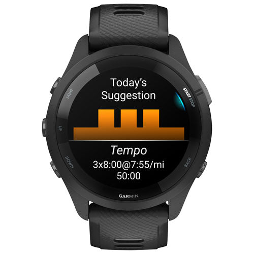 *Garmin Forerunner® 265 46mm Running Smartwatch, Colorful AMOLED Display, Training Metrics and Recovery Insights