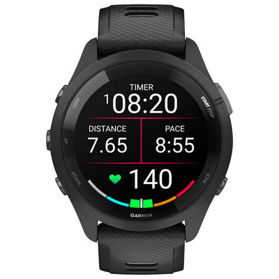 *Garmin Forerunner® 265 46mm Running Smartwatch, Colorful AMOLED Display, Training Metrics and Recovery Insights