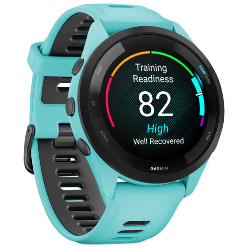 *Garmin Forerunner® 265 46mm Running Smartwatch, Colorful AMOLED Display, Training Metrics and Recovery Insights