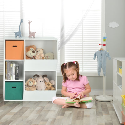 Kids Toy Storage Cabinet Shelf Organizer-Multicolor