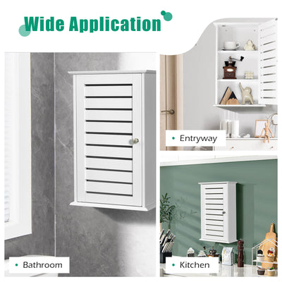 Wall Mount Medicine Cabinet Multifunction Storage Organizer