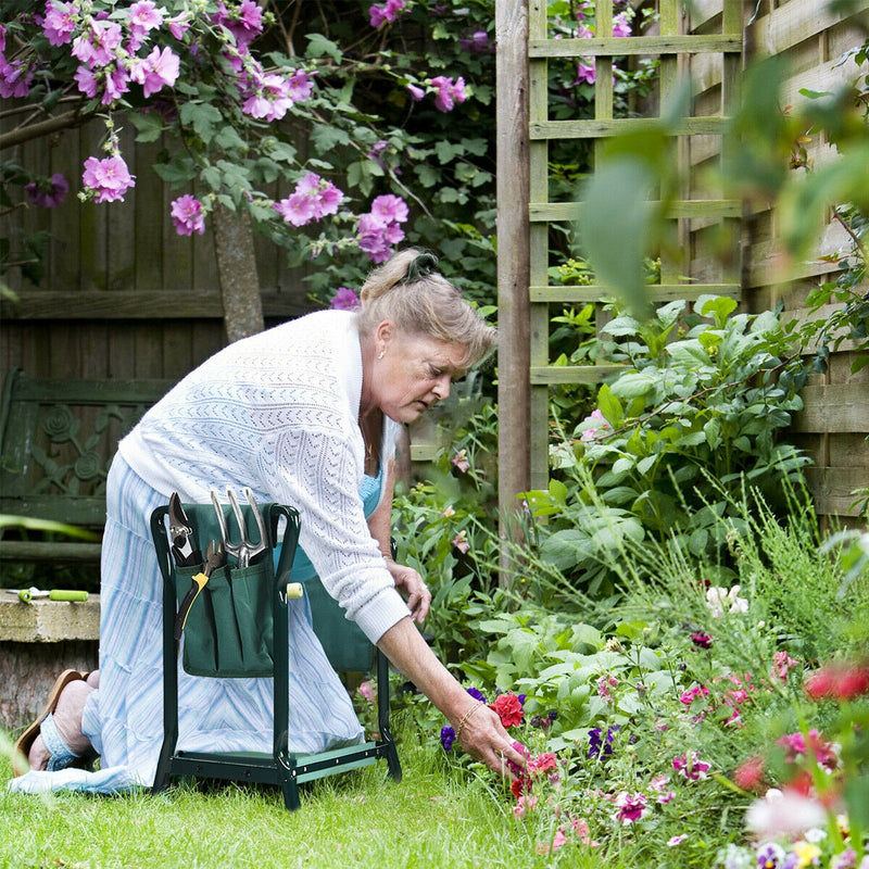 Folding Garden Kneeler and Seat Bench