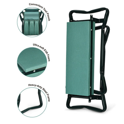 Folding Garden Kneeler and Seat Bench