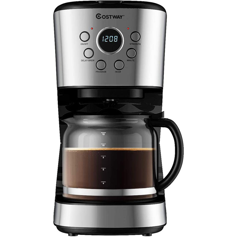 12-cup Programmable Coffee Maker with  LCD Display