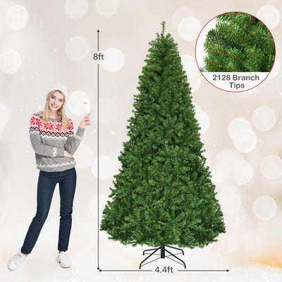 Artificial Premium Hinged Christmas Tree-8 ft