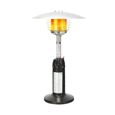 11 000 BTU Portable Tabletop Propane Patio Standing Heater