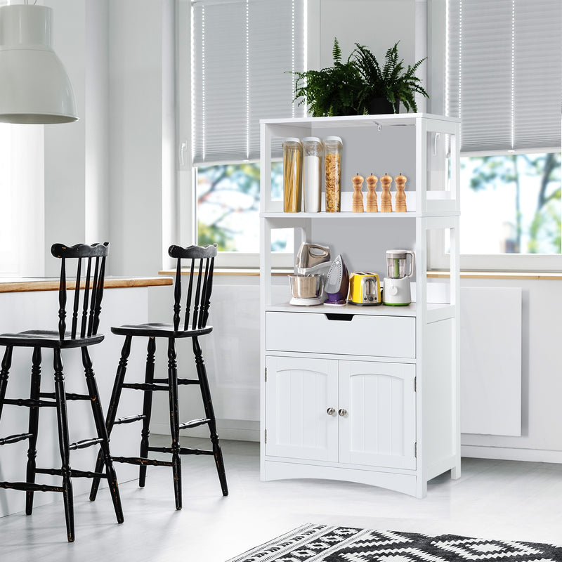 Bathroom Storage Cabinet with Shelf Floor Cabinet and Drawer