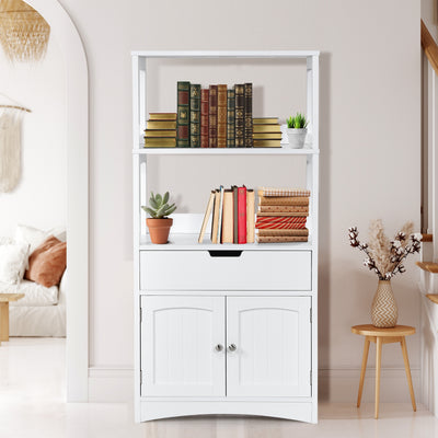 Bathroom Storage Cabinet with Shelf Floor Cabinet and Drawer