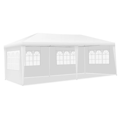 10 x 20 Feet Outdoor Party Wedding Canopy Tent with Removable Walls and Carry Bag