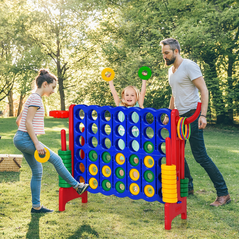 2.5ft 4-to-Score Giant Game Set-Red