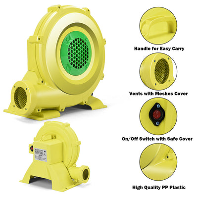 735 W 1.0 HP Air Blower Pump Fan for Inflatable Bounce House