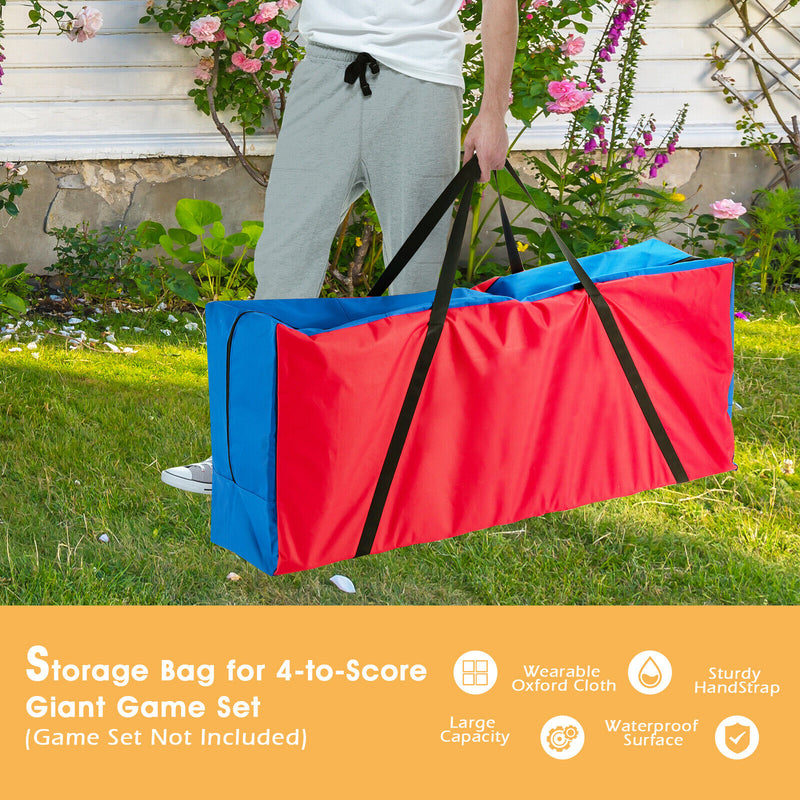 Carrying Bag for 4-to-Score Giant Game Set with Durable Zipper