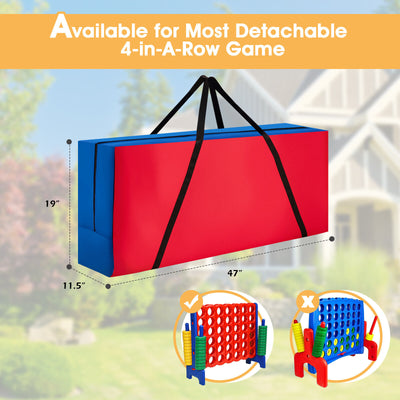 Carrying Bag for 4-to-Score Giant Game Set with Durable Zipper